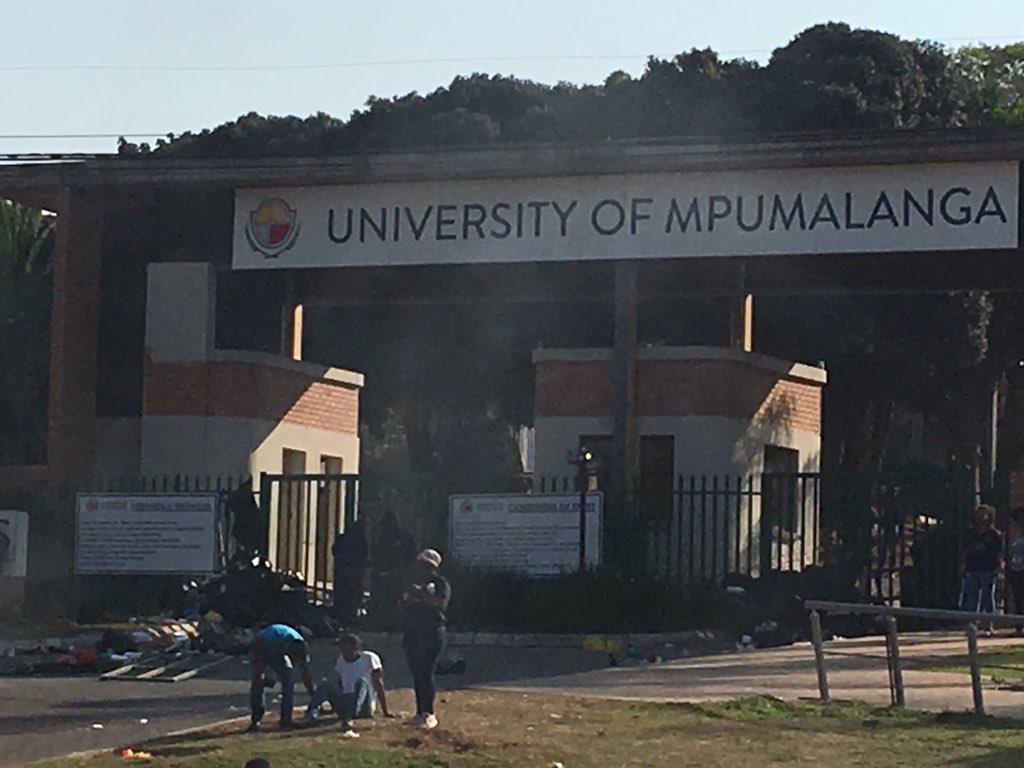 University of Mpumalanga Mbombela campus is closed as students embark on a protest, accusing university management of corruption and nepotism. They've blockaded the main road leading to the university.