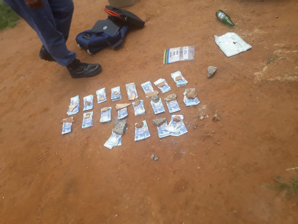 Three suspects arrested for an armed robbery that happened in Ermelo Mpumalanga. They were found in possession of stolen items, including cash and firearms that belong to the South African Police Service