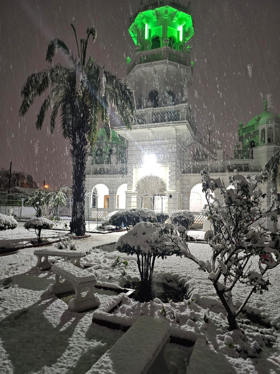 Snowfall in Ladysmith, South Africa